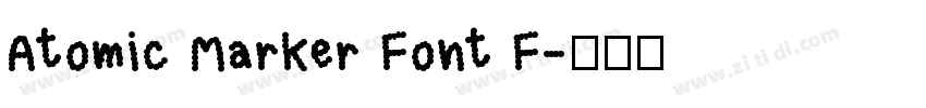 Atomic Marker Font F字体转换